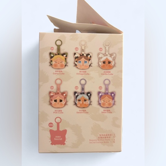 Wild but Cutie Crybaby Series Plush Pendant - NEW, box damaged - Picture 7 of 9